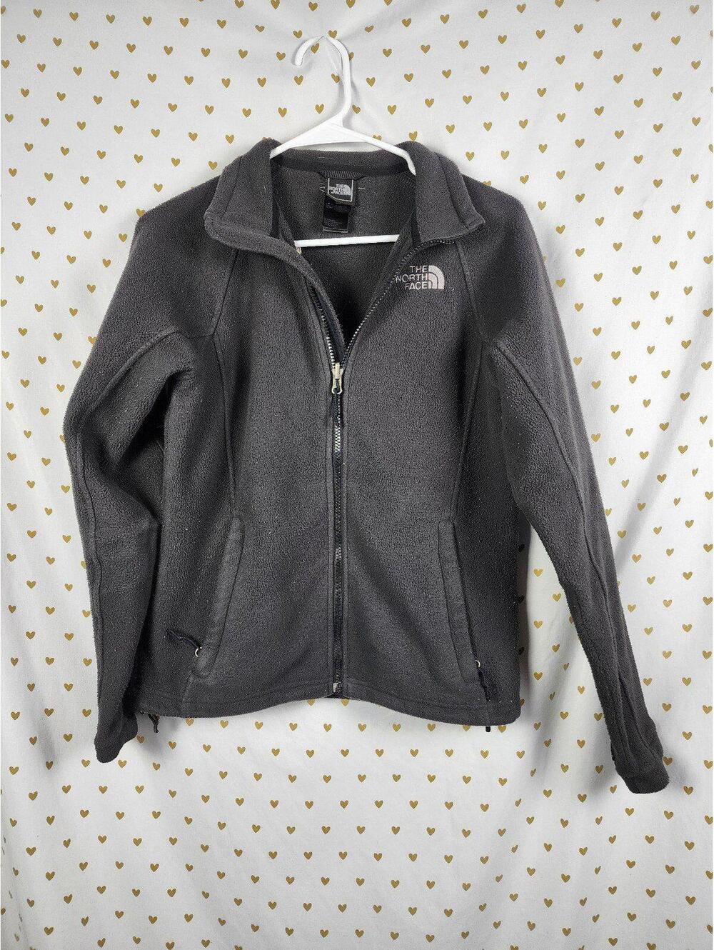 The North Face womens small Fleece Lined jacket coat Logo Soft